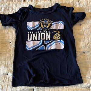 Girls Navy Blue T-Shirt